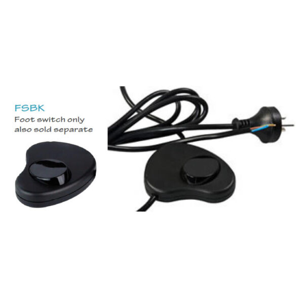 Flex & Plug with foot switch